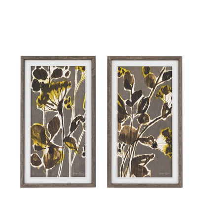 Petal Study Canvas Set of 2