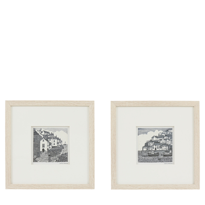 Coastal Study Framed Art Set of 2