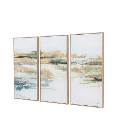 Studio Triptych Framed Canvas Set of 3
