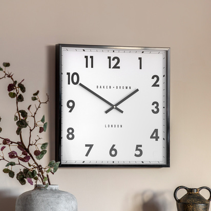 Marden Wall Clock Black