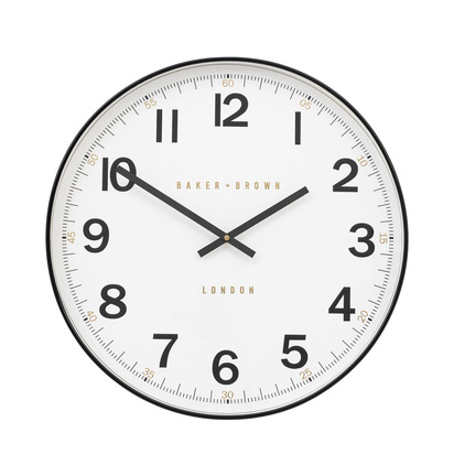 Wetherby Wall Clock Black