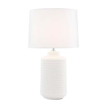 Ebbie White Ceramic Table Lamp