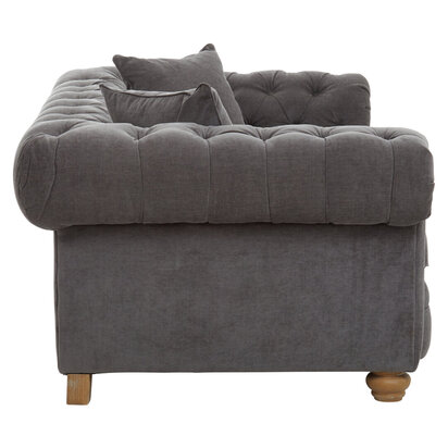 Greonford Grey Fabric 2 Seater Sofa