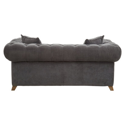 Greonford Grey Fabric 2 Seater Sofa