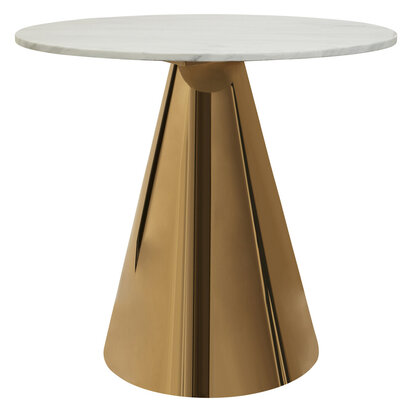 Azalea White Marble Top Dining Table