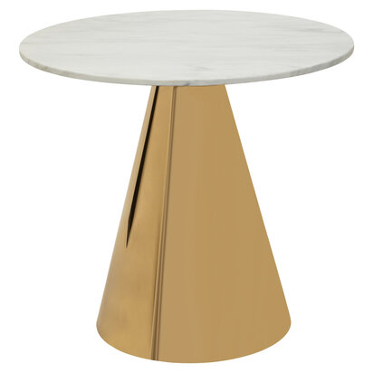Azalea White Marble Top Dining Table