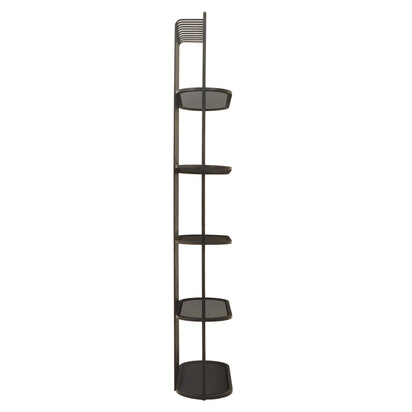 Vioerstead Five Tier Black Shelf Unit