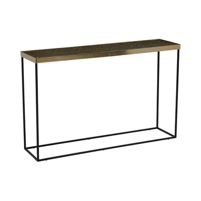 Delewick Gold Console Table