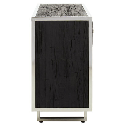 Brieton Black Recycled Wood Sideboard