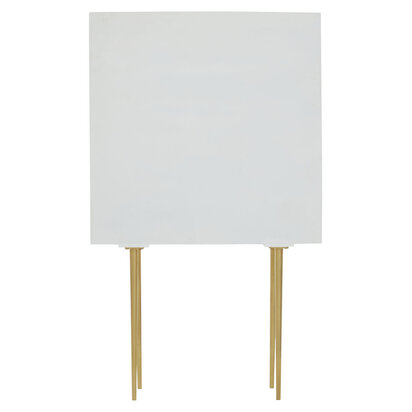 Selismont Cream Finish Mango Wood Two Door Cabinet