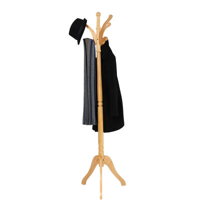 Kennedy Natural Finish Light Wooden Coat Stand