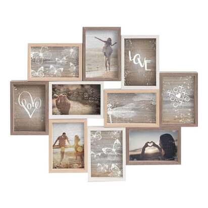 Nielsen 10 Picture Wooden Collage Multi Photo Frame