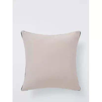 John Lewis Rustic Geo Weave Cushion, Brown Multi Brown Multi | 43x43