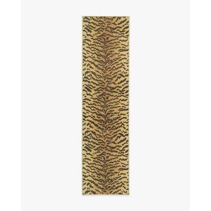 Tigre Gold Rug by Scalamandré - 75 x 305 cm - All-In-One Rug
