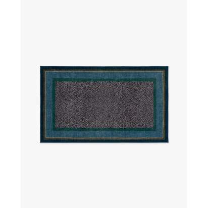 Panthera Blue & Green Rug by Scalamandré - 90 x 150 cm - All-In-One Rug