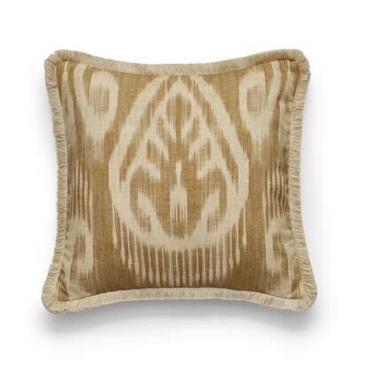 OKA | Lillian Cushion Cover - Ochre | Cushion Cover