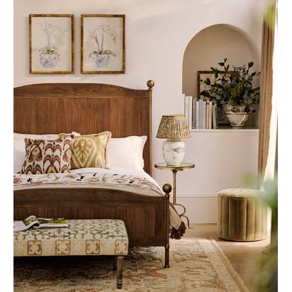OKA | Lillian Cushion Cover - Ochre | Cushion Cover