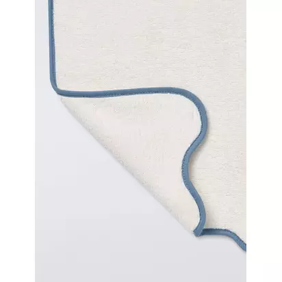 John Lewis Scallop Edge Towels Thistle | H160 x W86cm