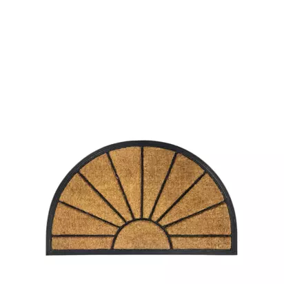 John Lewis Sunburst Door Mat, Natural Natural