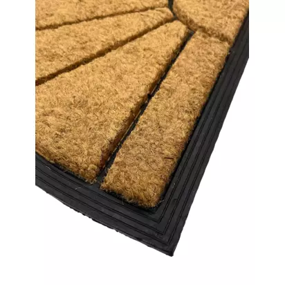 John Lewis Sunburst Door Mat, Natural Natural