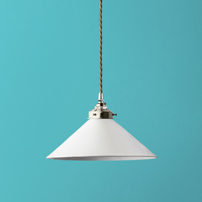 Regular 27cm Hania Ceramic Shade in Aran glaze inside and out