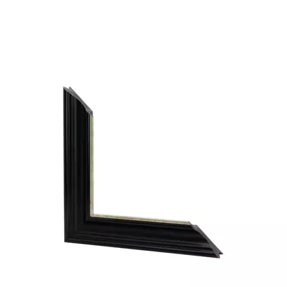 Brookpace Lascelles 'Tulip I' Framed Print, 59 x 49cm, Black/White Black | 59 x 49 x 3cm