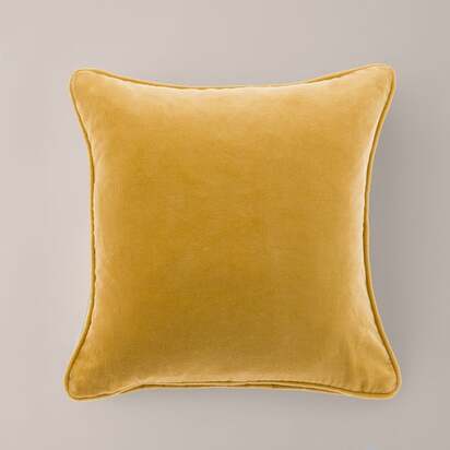Clara Cotton Velvet Square Cushion