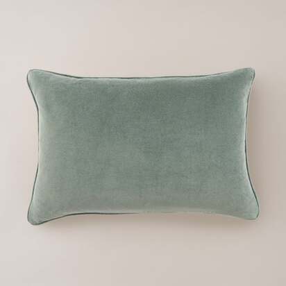 Clara Cotton Velvet Rectangle Cushion