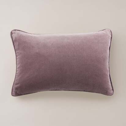Clara Cotton Velvet Rectangle Cushion