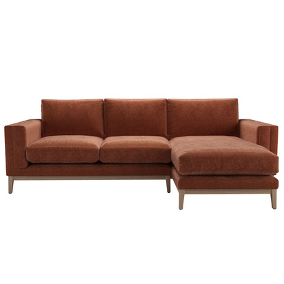 Costello RHF Chaise Sofa in Koi House Soft Touch