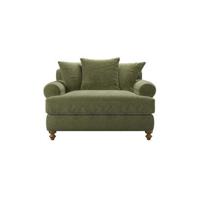 Teddy Loveseat Sofa Bed in Hummingbird House Soft Touch