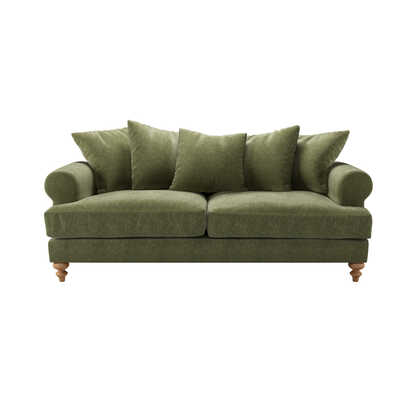 Teddy 3 Seat Sofa in Hummingbird House Soft Touch