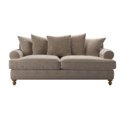 Teddy 3 Seat Sofa Bed in Doe House Soft Touch