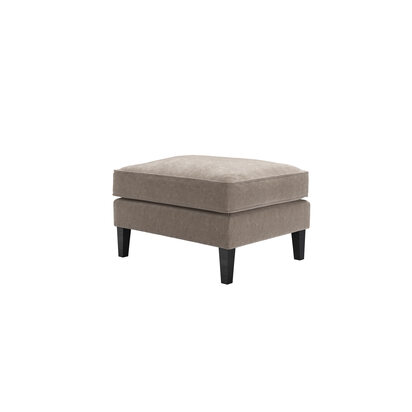 Iggy Medium Rectangular Footstool in Doe House Soft Touch