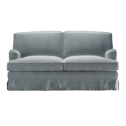 Bluebell Skirted Cover 2.5 Seat Sofa Bed in Narwhal House Soft Touch