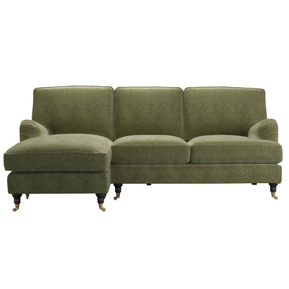 Bluebell Removable Cover LHF Chaise Sofa in Hummingbird House Soft Touch