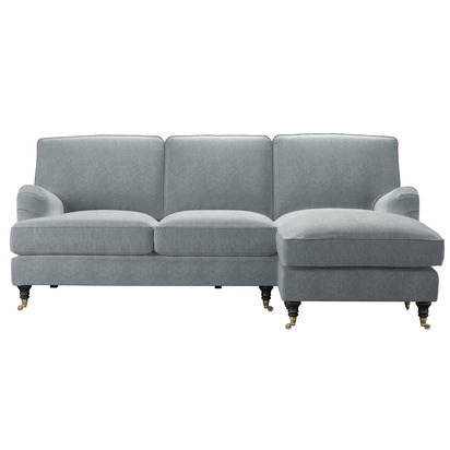 Bluebell Removable Cover RHF Chaise Sofa in Narwhal House Soft Touch