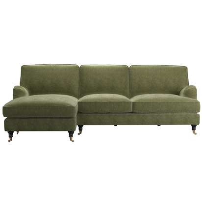 Bluebell Removable Cover Large LHF Chaise Sofa in Hummingbird House Soft Touch