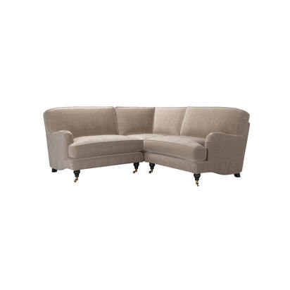 Bluebell Removable Cover Small Corner Sofa in Doe House Soft Touch