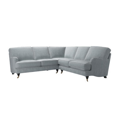 Bluebell Removable Cover Medium Corner Sofa in Narwhal House Soft Touch