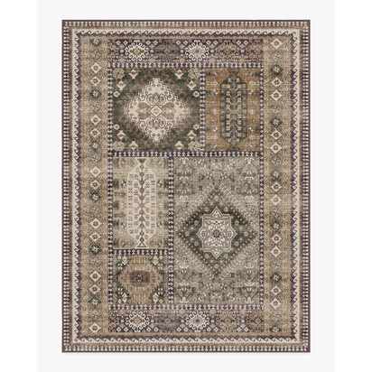 Rumi Olive & Tan Rug - 275 x 365 cm - All-In-One Rug