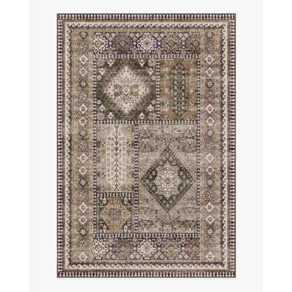 Rumi Olive & Tan Rug - 200 x 290 cm - All-In-One Rug