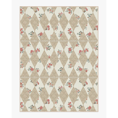 Posie Ivory Rug - 245 x 305 cm - All-In-One Rug