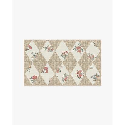 Posie Ivory Rug - 245 x 305 cm - All-In-One Rug