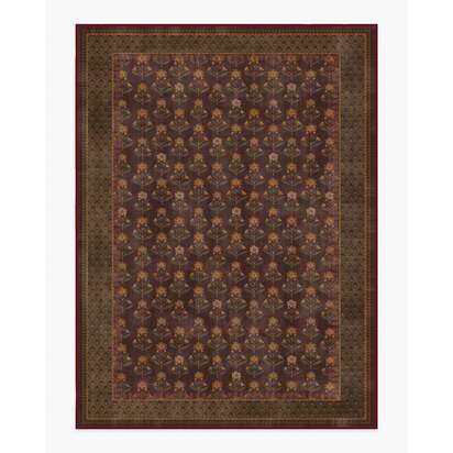 Sundara Brown & Olive Rug - 245 x 305 cm - All-In-One Rug