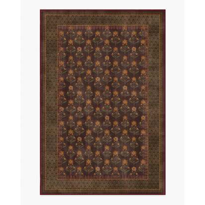 Sundara Brown & Olive Rug - 275 x 365 cm - All-In-One Rug