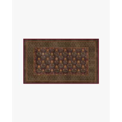 Sundara Brown & Olive Rug - 275 x 365 cm - All-In-One Rug