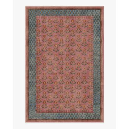Sundara Rose & Blue Rug - 275 x 365 cm - All-In-One Rug
