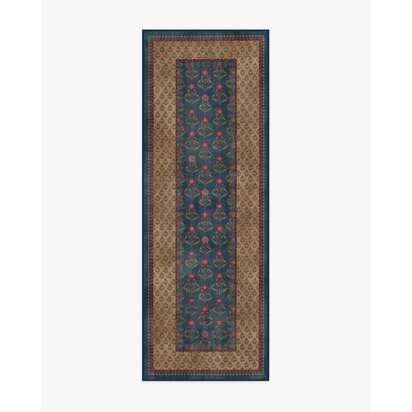 Sundara Navy & Bronze Rug - 75 x 215 cm - All-In-One Rug