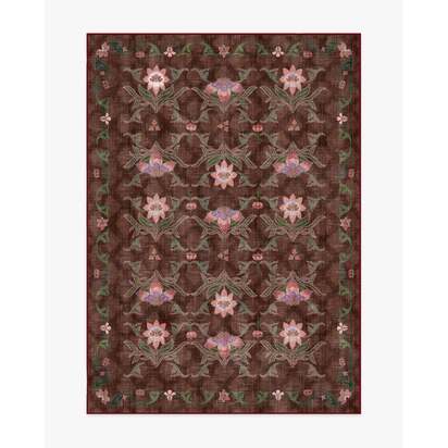 Avni Brown Multicolour Rug - 150 x 215 cm - All-In-One Rug